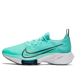 Кроссовки air zoom tempo next% flyknit Nike, зеленый