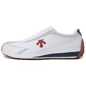 Кроссовки DESCENTE Cron Racer Lifestyle Shoes Unisex Low-top White/Red, белый/красный