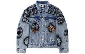 Мужская джинсовая куртка Stussy, цвет Blue