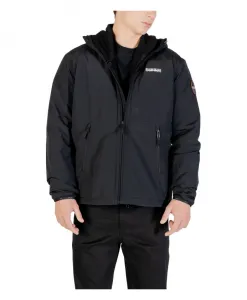 Ветрозащитная мужская куртка для осени/зимы Napapijri, черный