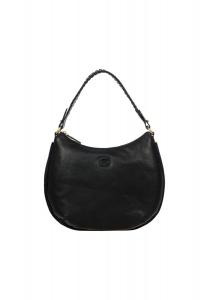 Кожаная сумка через плечо Volterra 39 см BRIC'S, черный