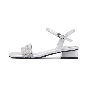 CAMEIDO Женские сандалии на одной застежке Silver