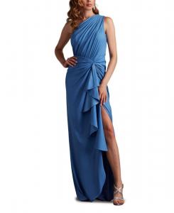 Женское платье Lena Waterfall Drape Tadashi Shoji, Blue