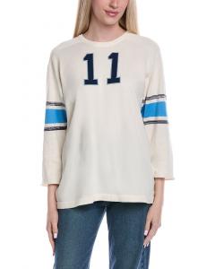 MOTHER The Jock Свитер Mother, белый