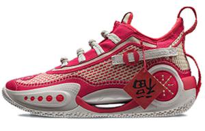 Баскетбольные кроссовки WOW 9 для мужчин, средний верх, красные Lining