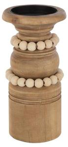 Подсвечник J-LINE Bali Bliss, 10x10x10 см цвет natürliche