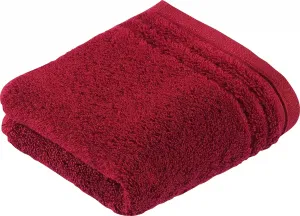 Мыльница Vossen "Vienna Style Supersoft", (3 шт.), мочалки в наборе, супермягкий хлопок 30х30 см (3 шт.), цвет rubin