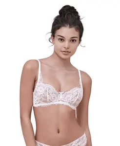 Женский балконетный бюстгальтер Minx с кружевом Skarlett Blue, белый