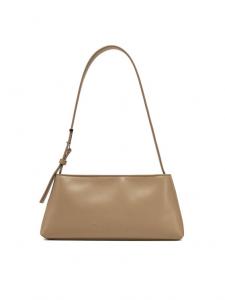 Сумочка Embossed Logo Shoulder Bag K60K612550 Calvin Klein, бежевый