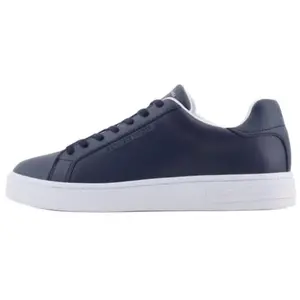 Кроссовки AE Low Top Skateboard Shoes мужские синие ARMANI EXCHANGE