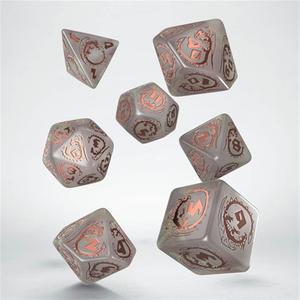 Rpg Dice Dragon RGFK Набор из 7 кварцевых кубиков