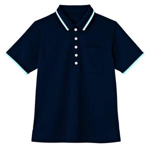 Поло с коротким рукавом HEARTGREEN (унисекс) HM2439-2 (Hoshizora), размер 3L, от Carsee Kashima, униформа для сиделок, медицинская Karsee Kashima