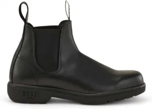 Кожаные челси Rossi Endura 303 для Австралии, унисекс, прочные рабочие ботинки до щиколотки Infinity Leather, черный