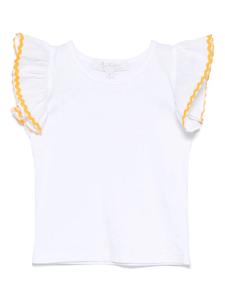 Топ с фестонами Mariella Ferrari, белый