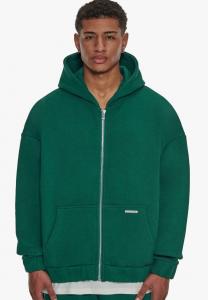 Толстовка SUPER HEAVY BLANK HOODIE Dropsize, цвет green