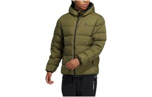 Пуховик унисекс Adidas, зеленый