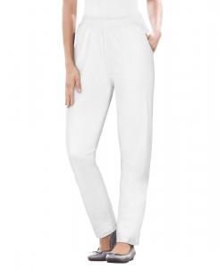 Женские джинсы Within Straight Leg Fineline Pull-On Stretch Denim Woman Within, White