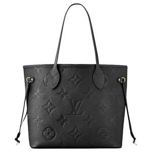 LOUIS VUITTON Сумка Neverfull Mm Monogram Empriente черная без косметички