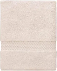 Полотенца Yves Delorme Etoile с перламутром (Слоновая кость) - Роскошное Роскошное постельное белье - 100% Натуральное и органическое - Турецкое полотенце с высокой впитывающей способностью, кремовый