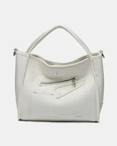 Сумочка Oceans Diary из переработанных бежевых материалов Abbacino, бежевый