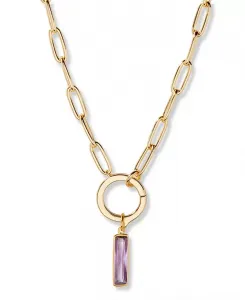 Удлиненное ожерелье с камнями Колетт Brook & York, feb