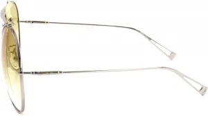 Женские солнцезащитные очки MaxMara MM EVE KU2 RUTHENIUM GREEN 61/15/140, Ruthenium Green