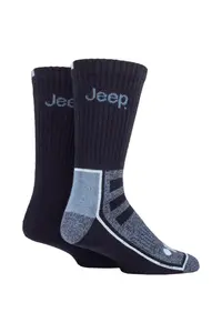 2 пары эксклюзивных носков для ботинок из бамбука Jeep, синий