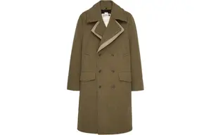 Пальто Мужское Хаки Zara, хаки