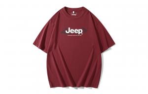 Футболка Wrangler Unisex Jeep, Бордовая