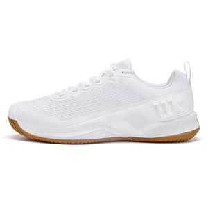 Теннисные кроссовки RUSH PRO 4.5 Coverage Support с низким верхом, мужские Wilson, White/Brown