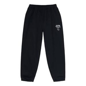 Брюки x nike nrg zr fleece pants 'black' Stussy, черный