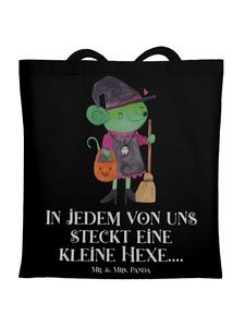 Mr. & Mrs. Panda Сумка ведьмы на Хэллоуин с надписью черного цвета