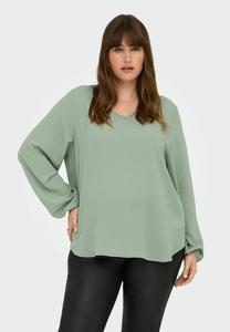 Блуза ONLY Carmakoma CARVICA V NECK, Green