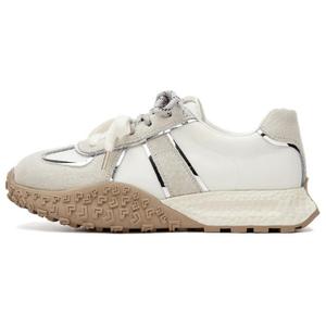 DAPHNE Женские низкие кэжуал кроссовки серо-белые, цвет Gray White