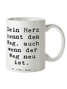 Кофейная кружка с надписью о разлуке с родителями... белого цвета Mr. & Mrs. Panda