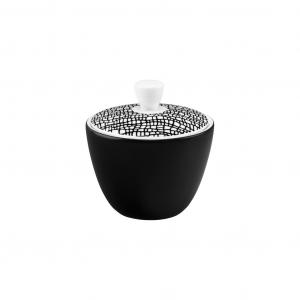 Сахарница Zuckerdose Life Fashion 260 мл Seltmann Weiden, Glamorous Black