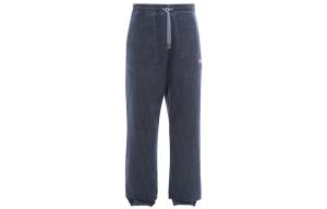 Вязаные спортивные штаны мужские синие DIESEL