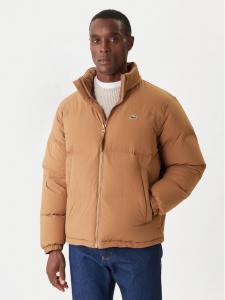 Пуховик regular fit BH5154 Lacoste, коричневый