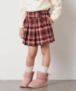 Брюки-юбка со шнуровкой и складками Avv, цвет Pink