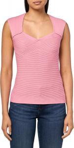 BOSS Женский топ Sweetheart Soft Ribbed, Flamingo