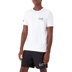 Футболка с коротким рукавом EA7 EMPORIO ARMANI 8NPT22-PJEMZ, белый