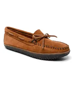 Женские мокасины Tie Tread Minnetonka, коричневый