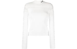 Топ с вышитым логотипом Karl Lagerfeld KARL LAGERFELD / Karl Lagerfeld Jeans, белый