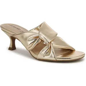 Женские вечерние босоножки на высоком каблуке Nori Lifestride, цвет platino gold