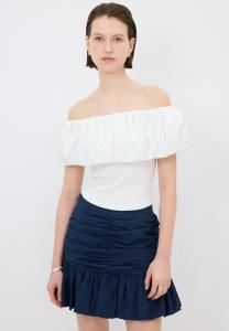 Блуза SHIRRED adL, белый