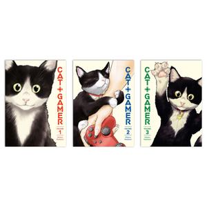Манга Cat + Gamer Manga (1-3) Bundle