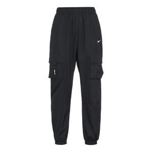 Брюки men's air casual woven black long pants/trousers Nike, черный