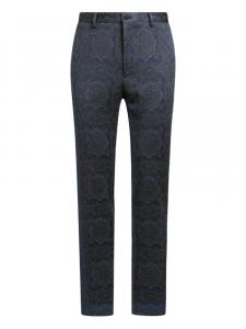 Брюки ETRO с узорчатым жаккардом, синий