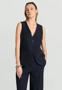 Полосатая блузка без рукавов Calliope, Var Blu