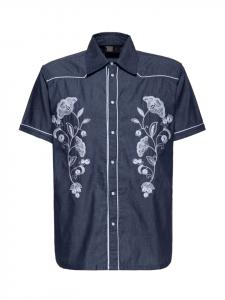 Рубашка King Kerosin Western из денима King Kerosin